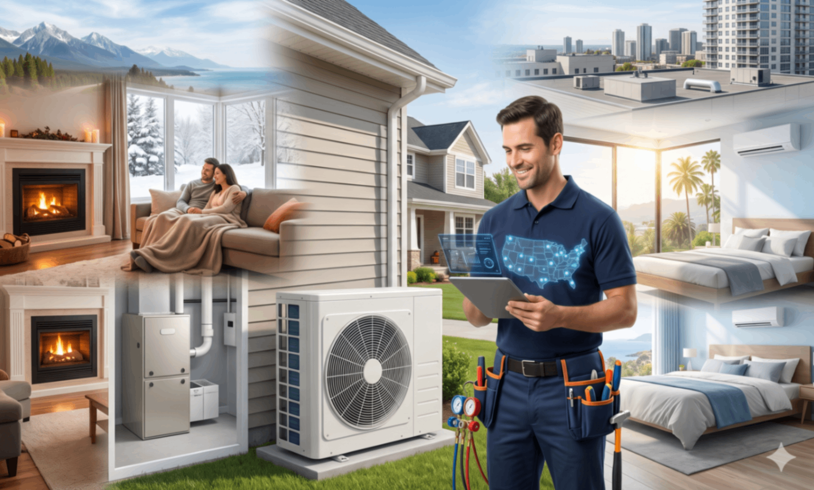 HVAC in Castle Rock, WA